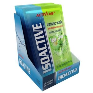 activlab isoactive izotonik funkcjonalny z rhodiola, herbata z trawą cytrynową - 20 saszetek