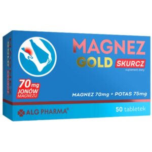 alg pharma magnez gold skurcz - 50 tabletek