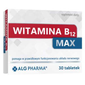 alg pharma witamina b12 max - 30 tabletek