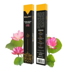 bilovit naturalne kadzidełka zapachowe lotos - 40 g