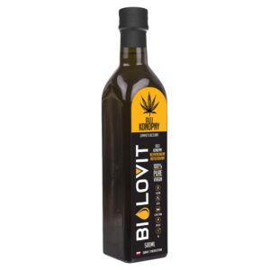 bilovit olej konopny zimnotłoczony - 500 ml