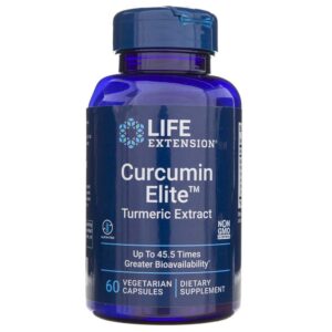 life extension kurkumina elite™ ekstrakt z kurkumy - 60 kapsułek