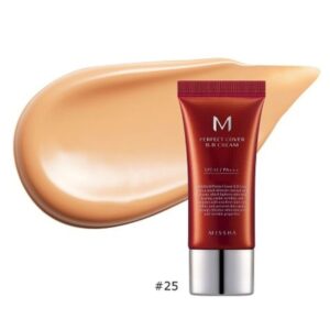 missha m perfect cover krem bb odcień warm beige no 25 kor - 20 ml