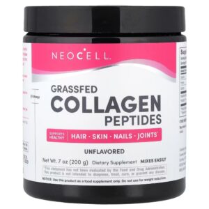 Neocell Super Collagen Peptides, Kolagen wołowy typu 1 & 3 - 200 g