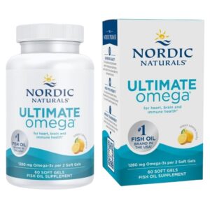 nordic naturals ultimate omega smak cytrynowy - 60 kapsułek