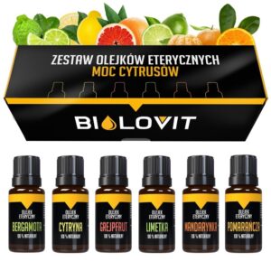 bilovit zestaw olejków eterycznych - moc cytrusów