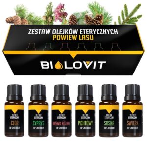 zestaw olejków eterycznych - powiew lasu