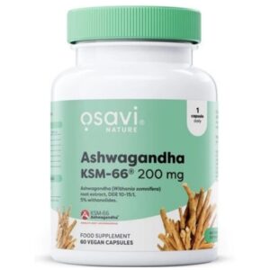 osavi ashwagandha ksm-66® 200 mg - 60 kapsułek