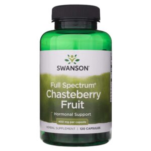 swanson chasteberry fruit (niepokalanek) 400 mg - 120 kapsułek