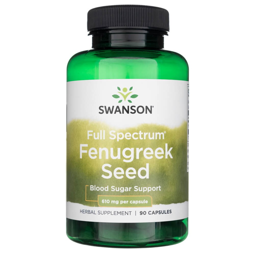 swanson fenugreek seed (kozieradka) 610 mg - 90 kapsułek