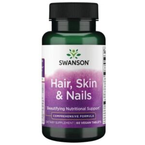 swanson hair, skin, nails (włosy, skóra, paznokcie) - 60 tabletek