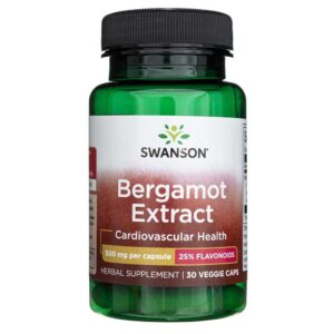 swanson bergamota ekstrakt 500 mg - 30 kapsułek
