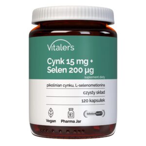 vitalers - cynk + selen organiczny 120 kaps