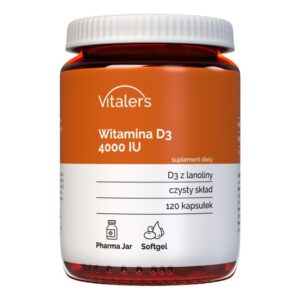 vitaler's - witamina d3 4000 iu softgel 120 kaps
