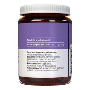 vitalers - szczeć pospolita 500 mg 60 kaps