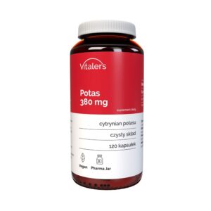 vitalers - potas 380 mg 120 kaps