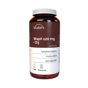 vitalers - wapń 120 mg + d3  120 kaps