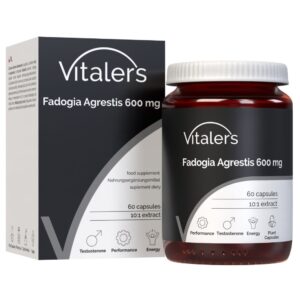 vitaler's fadogia agrestis 600 mg - 60 kapsułek