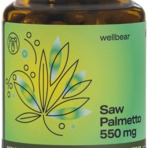 wellbear saw palmetto 550 mg - 60 kaps