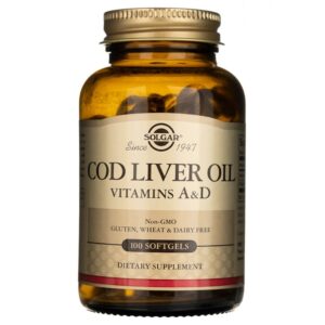 Solgar-Cod Liver Oil 100 sgels